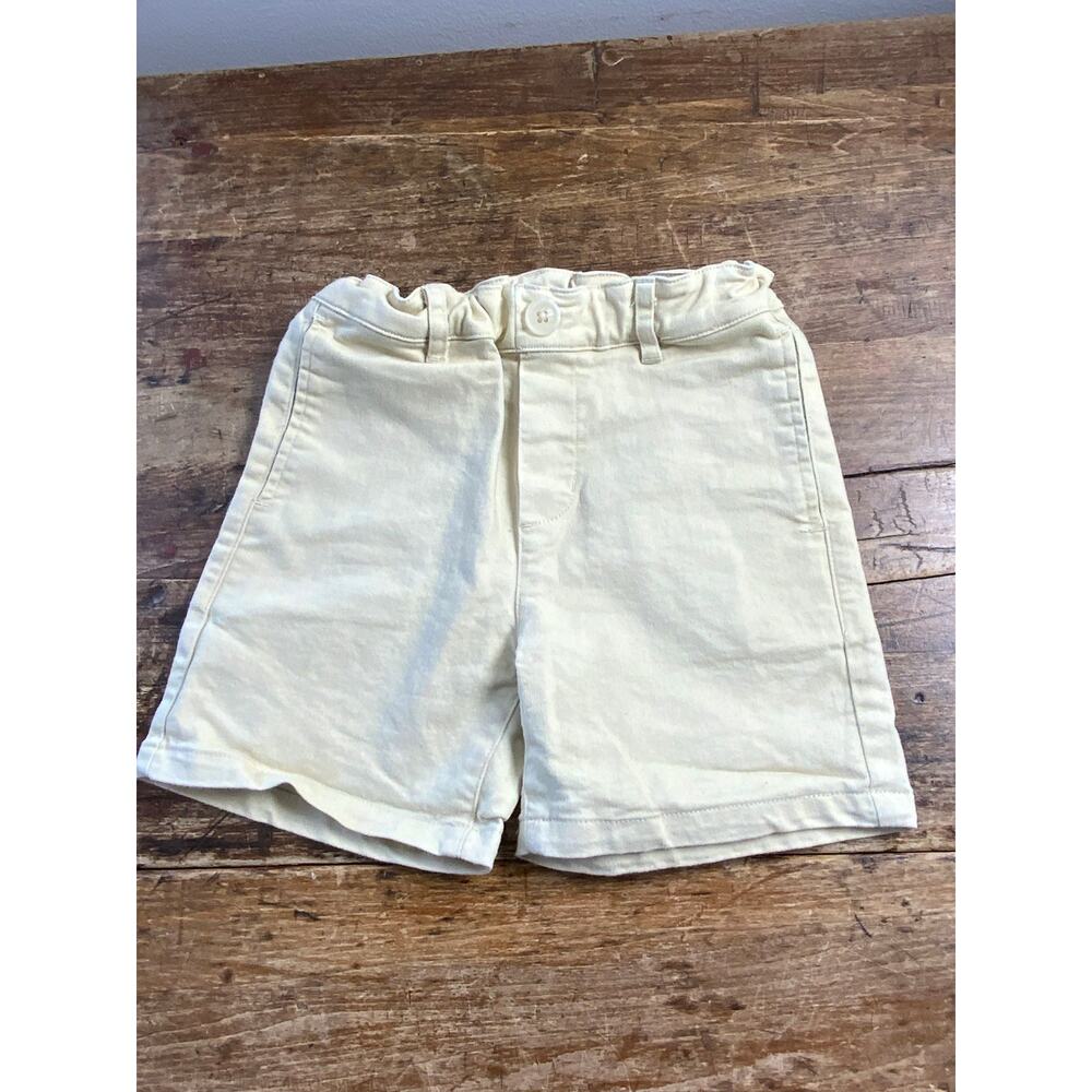 Ishtex Boys light yellow/cream shorts‎ size 4T